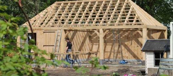 schroeffundering gecombineerd met beton voor optimale stevigheid