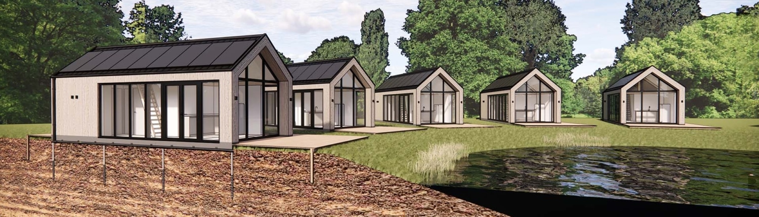 Fundering voor vakantieparken door specialist Van Aken Schroeffunderingen