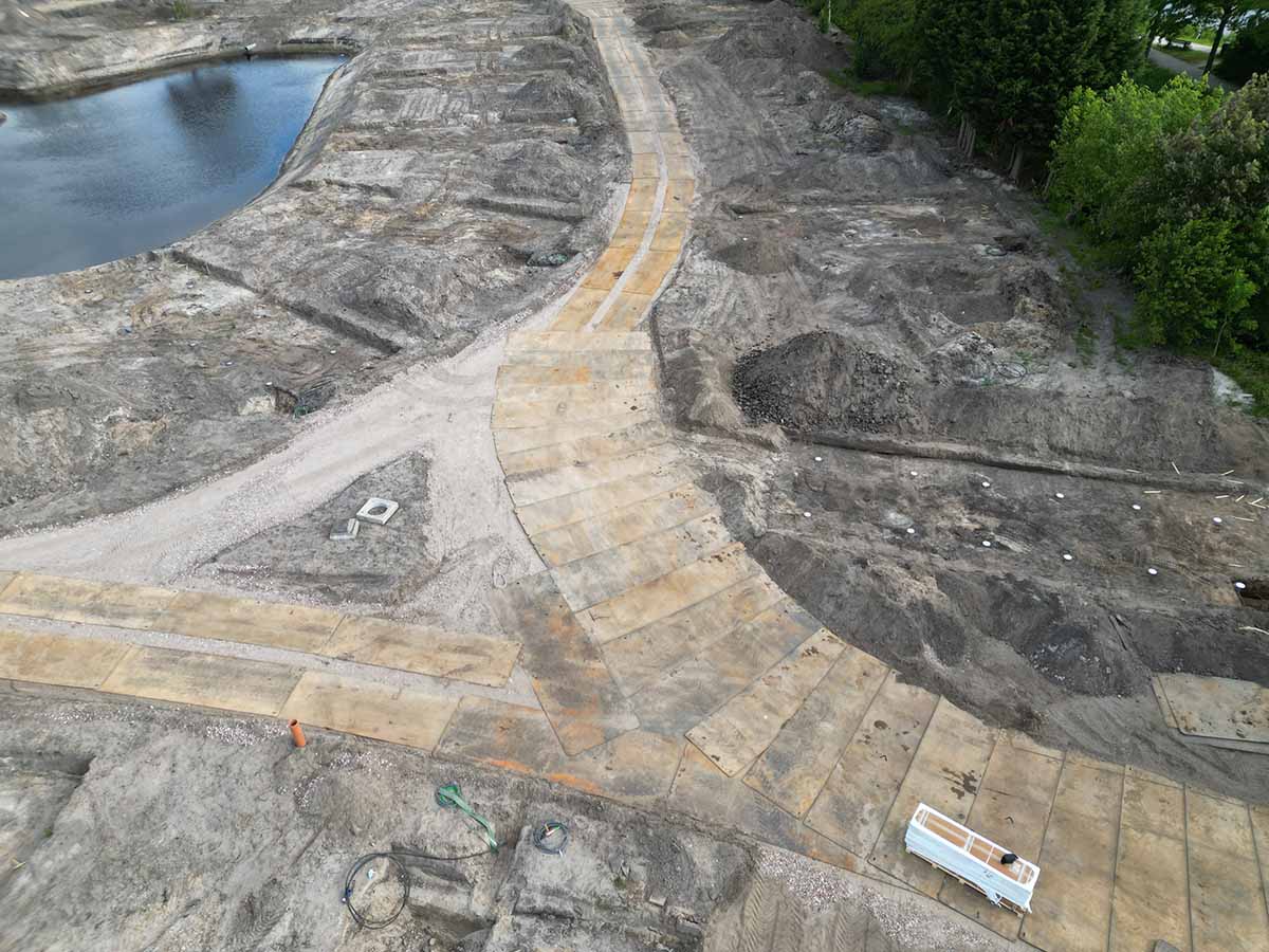 snelle fundering vakantiewoningen recreatiepark friesland