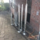 Grondgroeven in diverse formaten voor veranda fundering