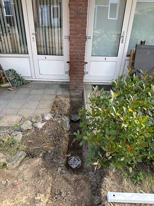 funderen in krappe ruimtes