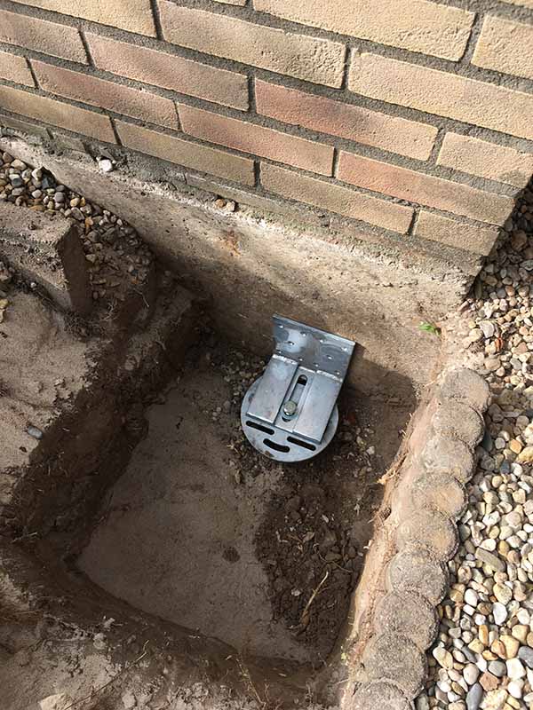 schroefpalen fundering verstevigen